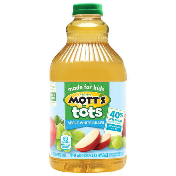 Mott's for Tots Apple White Grape Juice Beverage