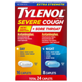 Tylenol Day/Night Severe Cough + Sore Throat Extra Strength Caplets