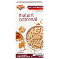 Hannaford Maple & Brown Sugar Instant Oatmeal Packets - 18 ct