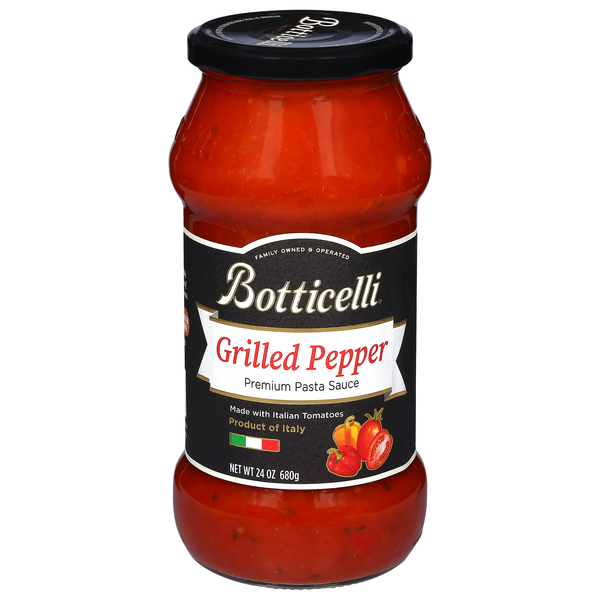 Botticelli Premium Grilled Pepper Pasta Sauce