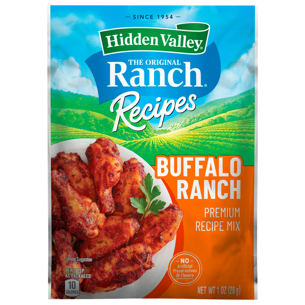 Hidden Valley Buffalo Ranch Premium Recipe Mix Packet