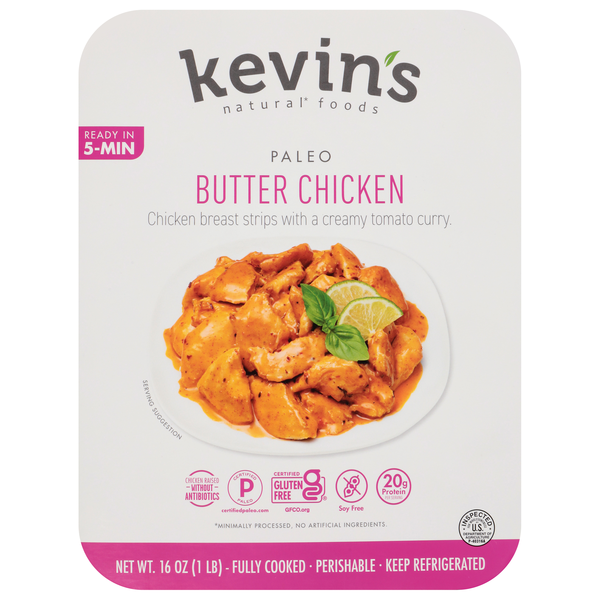 Kevin's Natural Foods Paleo Butter Chicken Refrigerated
