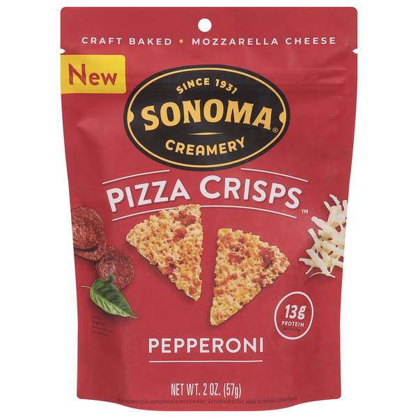 Sonoma Creamery Pepperoni Pizza Crisps