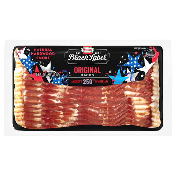 Hormel Black Label Hardwood Smoked Original Bacon Sliced