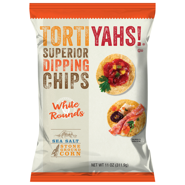 Tortiyahs! Superior Sea Salt Dipping Chips Rounds