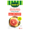 Jennie-O Seasoned Turkey Burgers - 6 ct Frozen