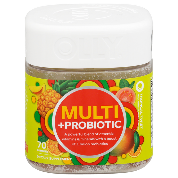 Save on Olly Multi + Probiotic Gummies Tropical Twist Order Online