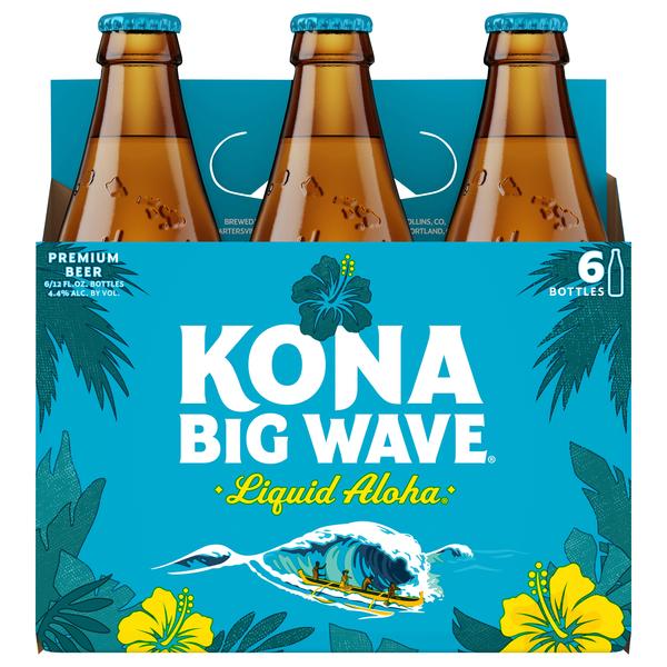 Kona Brewing Co. Big Wave Golden Ale Beer - 6 pk