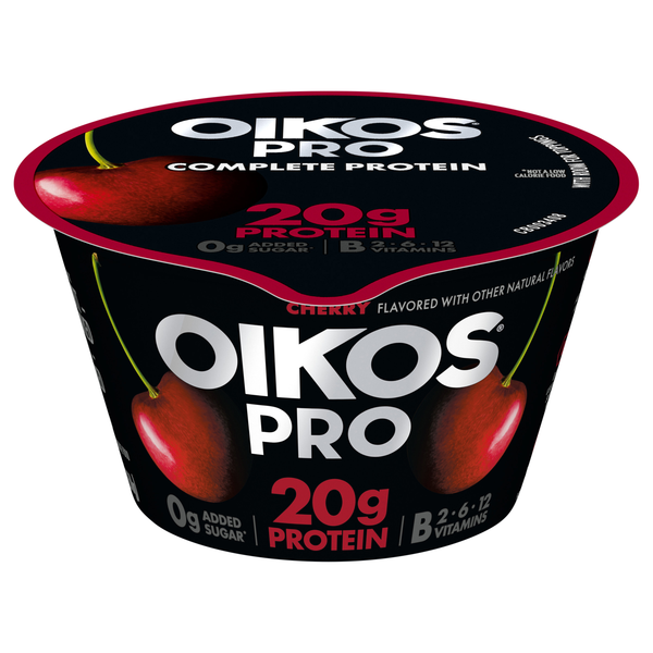 Oikos PRO 20g Protein Cherry Cultured Ultra-Filtered Milk Yogurt Cup