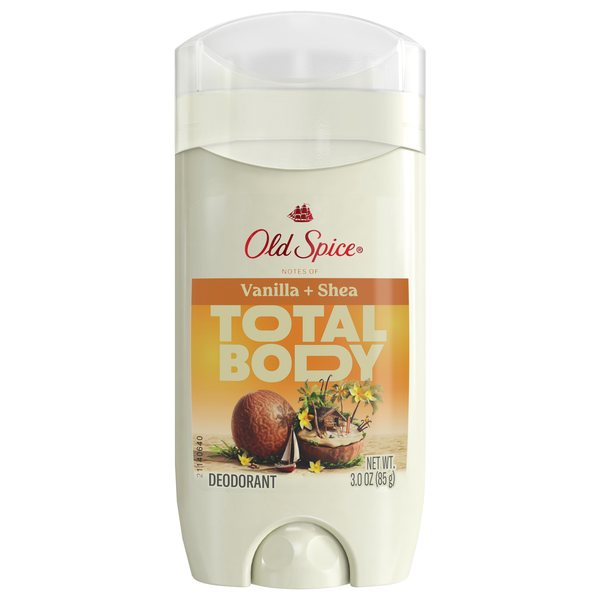 Old Spice GentleMan's Total Body Vanilla & Shea Deodorant Stick