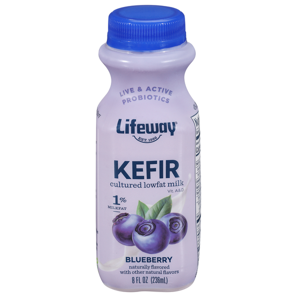 Lifeway Probiotic Low Fat Blueberry Kefir