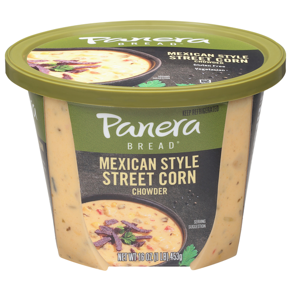 Panera Bread Mexican Style Street Corn Chowder Soup Refrigerated