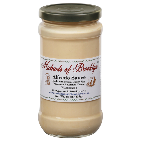 Michaels of Brooklyn Gluten Free Alfredo Pasta Sauce