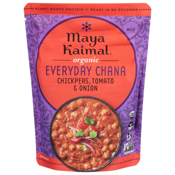 Maya Kaimal Everyday Chana Chickpeas Tomato & Onion Organic
