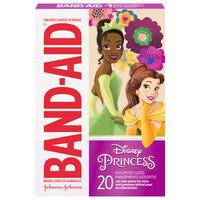 Band-Aid Kid's Adhesive Bandages Assorted Sizes Disney Princess