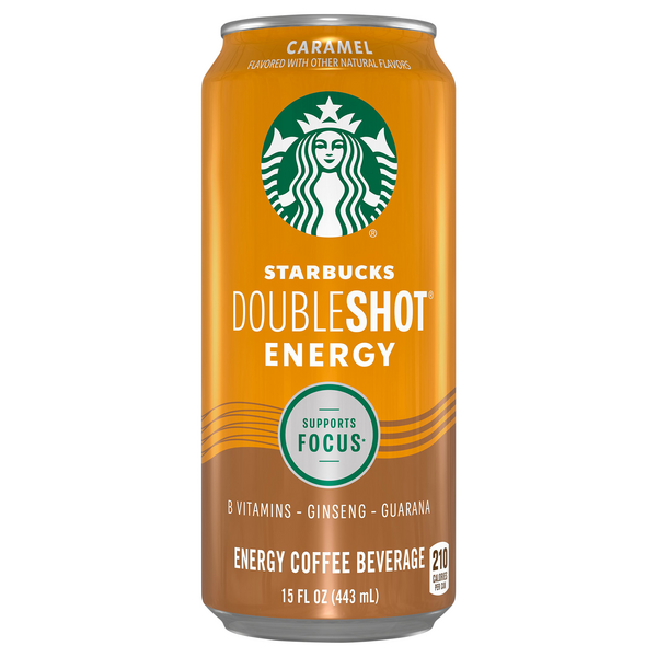 Save on Starbucks Doubleshot Caramel Energy Coffee Beverage Order