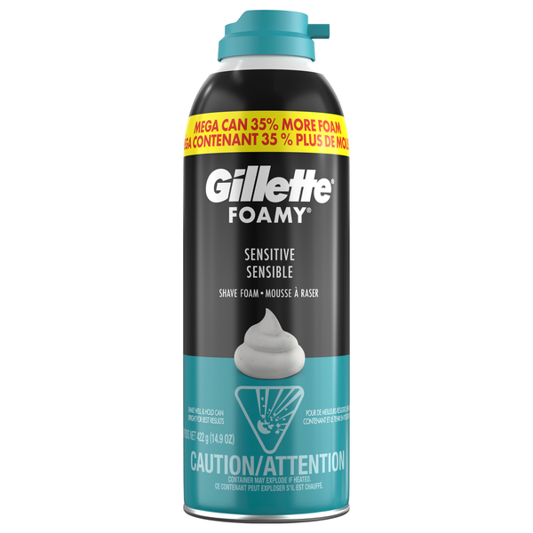 Gillette Foamy Sensitive Shave Foam