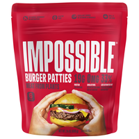 Impossible Gluten Free Burger Patties Made From Plants - 6 ct Frozen