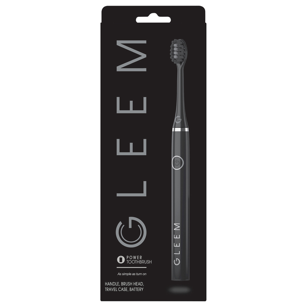 GLEEM Power Toothbrush Black