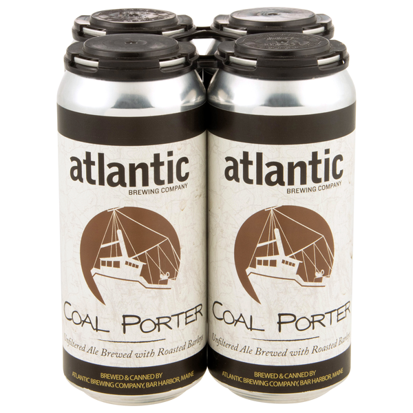 Atlantic Brewing Company Coal Porter Beer - 4 pk