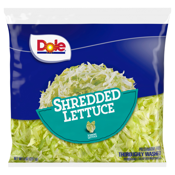Dole Shredded Iceberg Lettuce