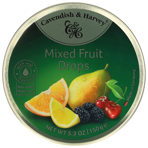 Cavendish & Harvey Mixed Fruit Hard Candy Drops