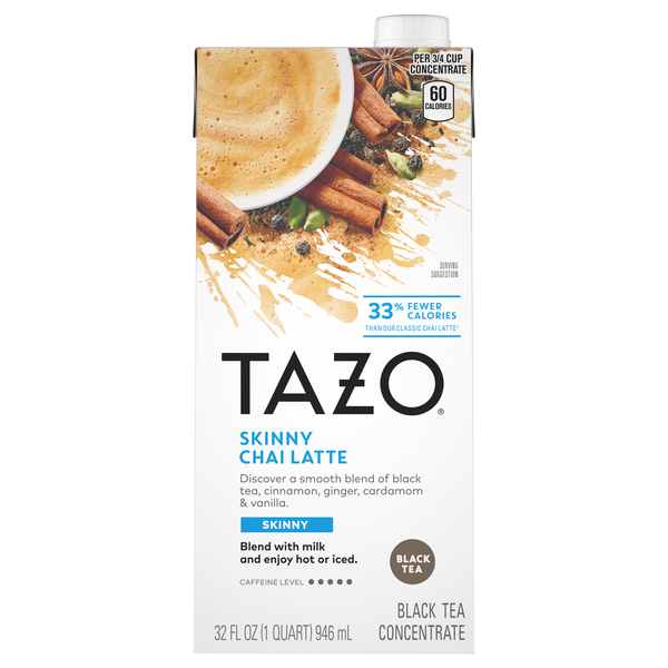 Tazo Skinny Chai Latte Black Tea Concentrate