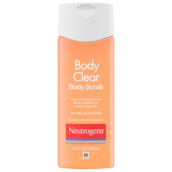 Neutrogena Body Clear Body Scrub Salicylic Acid Acne Treatment