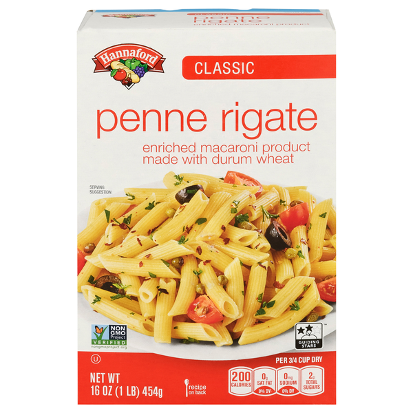 Hannaford Classic Penne Rigate Pasta