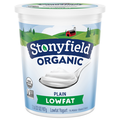 Stonyfield Organic Low Fat Plain Yogurt