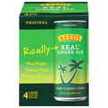 Reed's Real Original Ginger Ale Soda - 4 pk