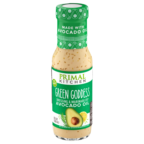 Primal Kitchen No Dairy Green Goddess Dressing & Marinade with Avocado Oil