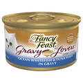 Fancy Feast Gravy Lovers Ocean Whitefish & Tuna Feast Wet Cat Food