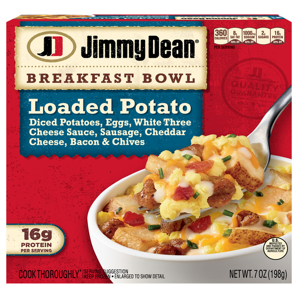 Save on Jimmy Dean Breakfast Bowl Loaded Potato Frozen Order Online