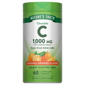 Nature's Truth Orange Flavor Vitamin C Plus Wild Rose Chewable Tablets