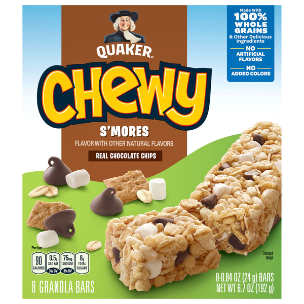 Quaker Chewy S'mores Granola Bars - 8 ct