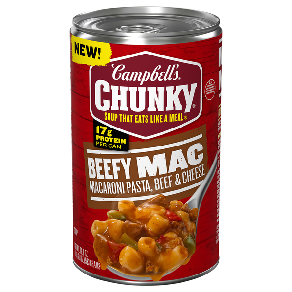 Campbell's Chunky Beefy Mac Soup