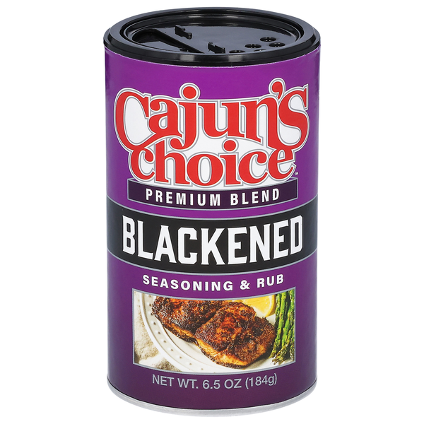 Cajun's Choice Premium Blend Blackened Seasoning & Rub