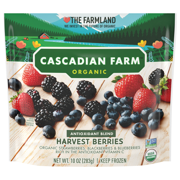 Cascadian Farm Organic Harvest Berries Frozen