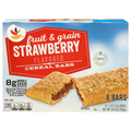 Giant Fruit & Grain Strawberry Cereal Bars - 8 ct