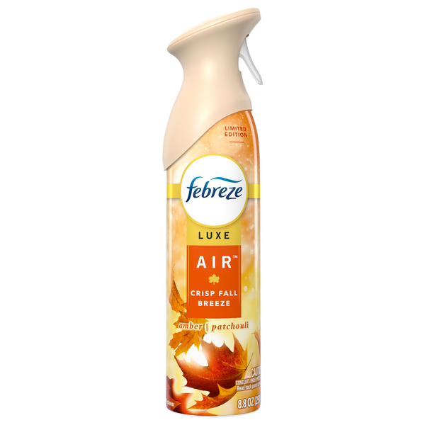 Febreze Luxe AIR Crisp Fall Breeze Scent Air Freshener Spray