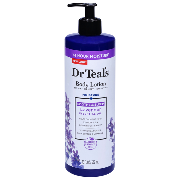 Dr. Teal's Moisture + Soothing Body Lotion Lavender