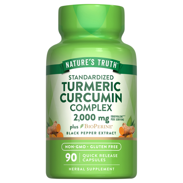Nature's Truth Turmeric Curcumin Complex 1000 mg Capsules