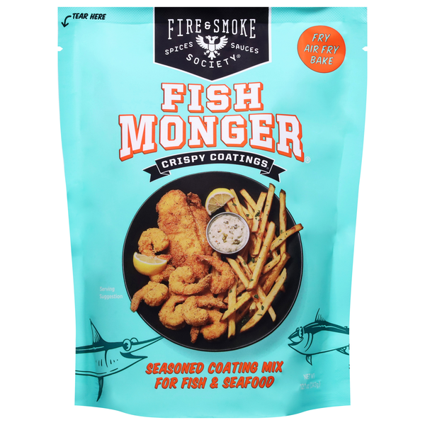 Fire & Smoke Society Fish Monger Cornmeal Batter Mix