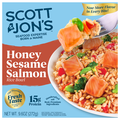 Scott & Jon's 15g Protein Honey Sesame Salmon Bowl Frozen Meal