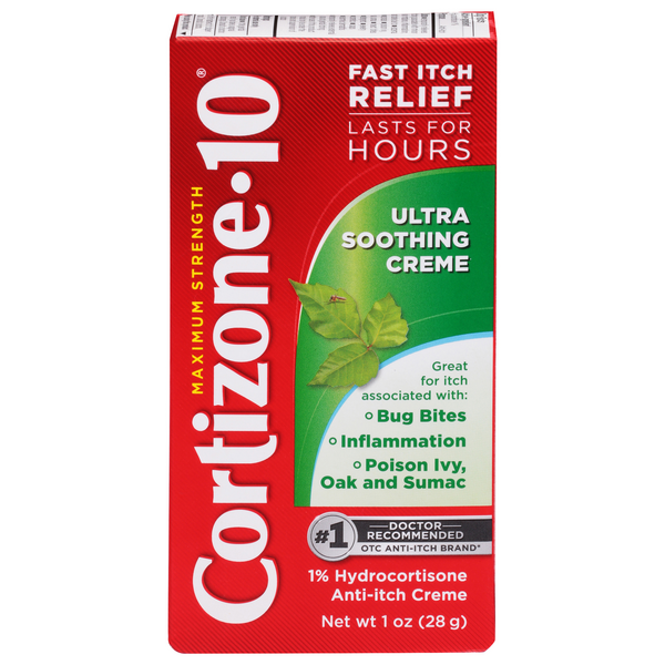 Save on Cortizone10 Hydrocortisone AntiItch Creme Ultra Soothing