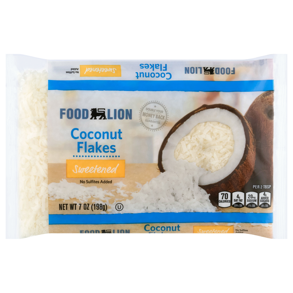 Food Lion Sweetened Coconut Flakes