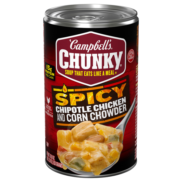 Campbell's Chunky Chipotle Chicken & Corn Chowder Soup