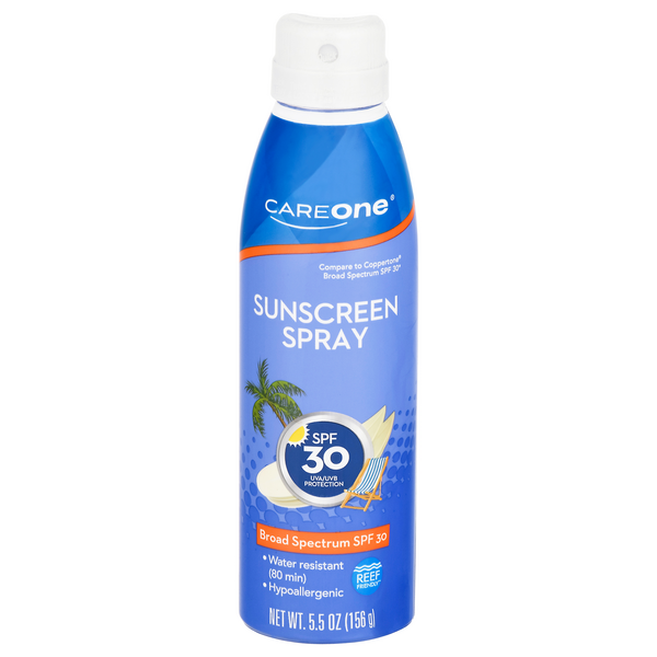 CareOne Sunscreen Continuous Spray Water Resistant UVA/UVB SPF 30