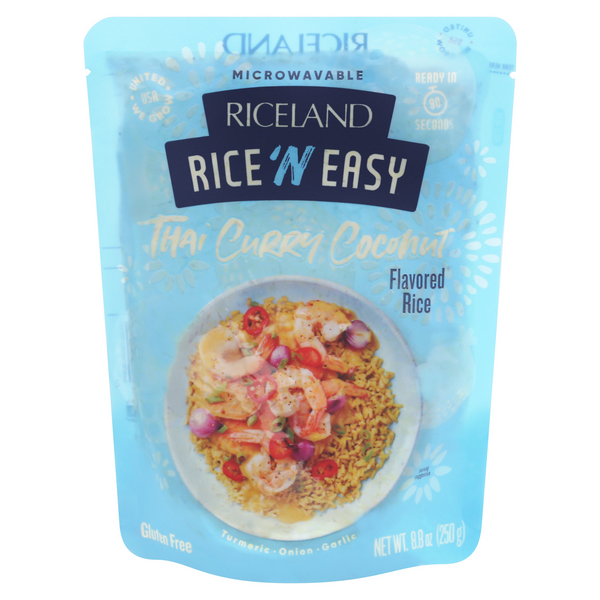 Save on Riceland Rice 'N Easy Flavored Rice Thai Curry Coconut Order